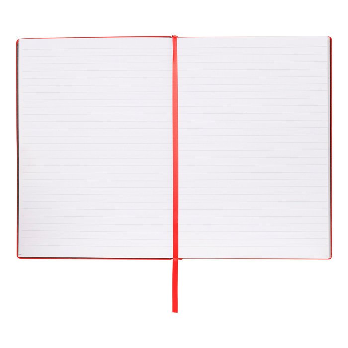 Блокнот А5 Essential Storyline Red Lined, красный