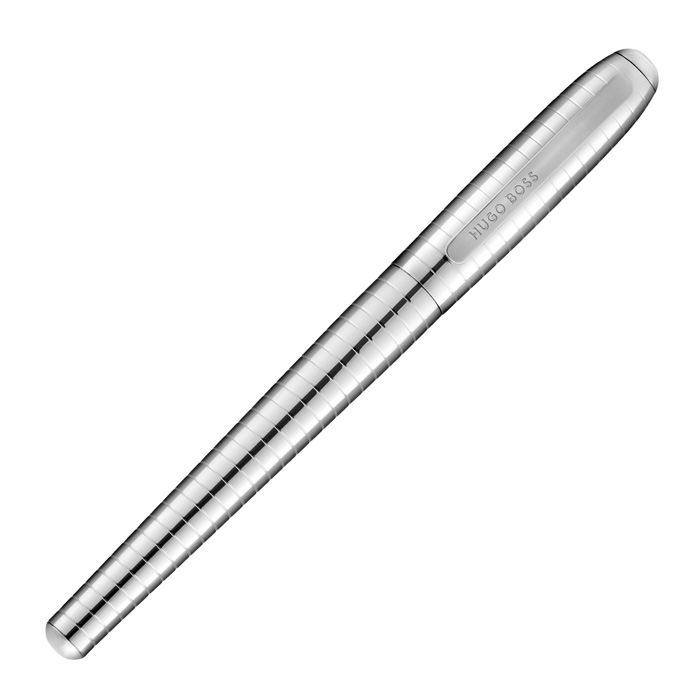 Ручка-роллер Contour Soft Bauhaus Chrome, пастельный серый