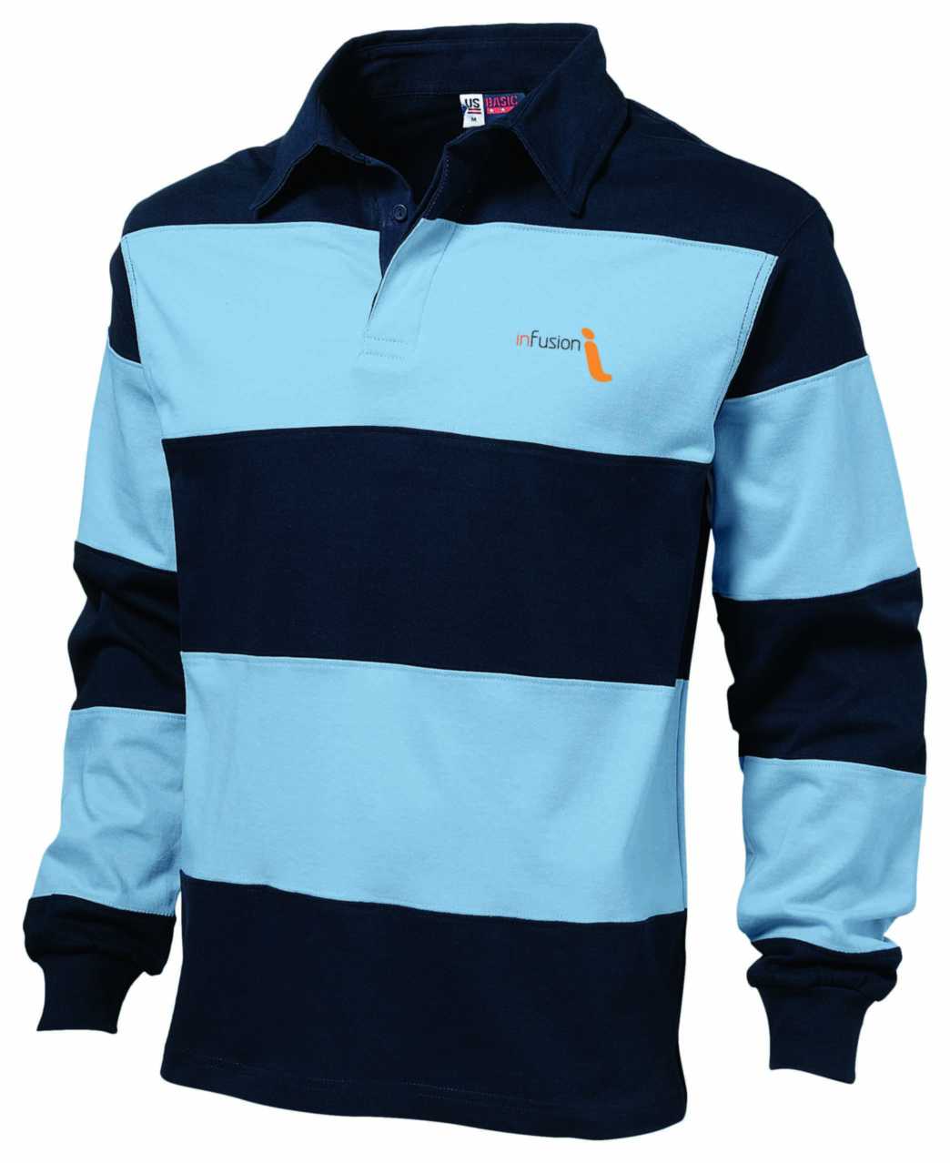 Рубашка-поло с длинным рукавом, XL