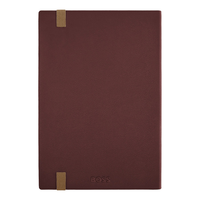 Блокнот А5 Varsity Burgundy Lined, тёмно-красный
