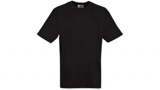 Футболка, хлопок, S, черный