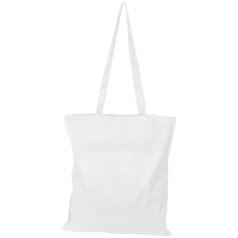 Сумка из хлопка с длинными ручками