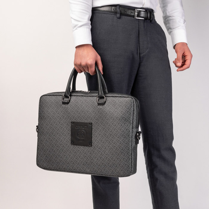 Сумка для компьютера Logomania Grey