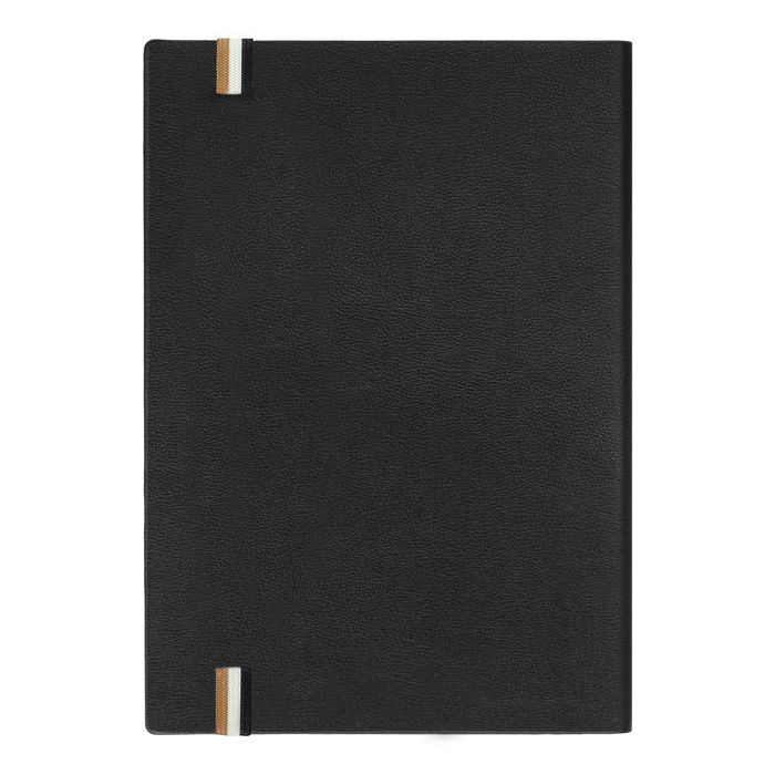 Блокнот А5 Iconic Black Plain, чёрный
