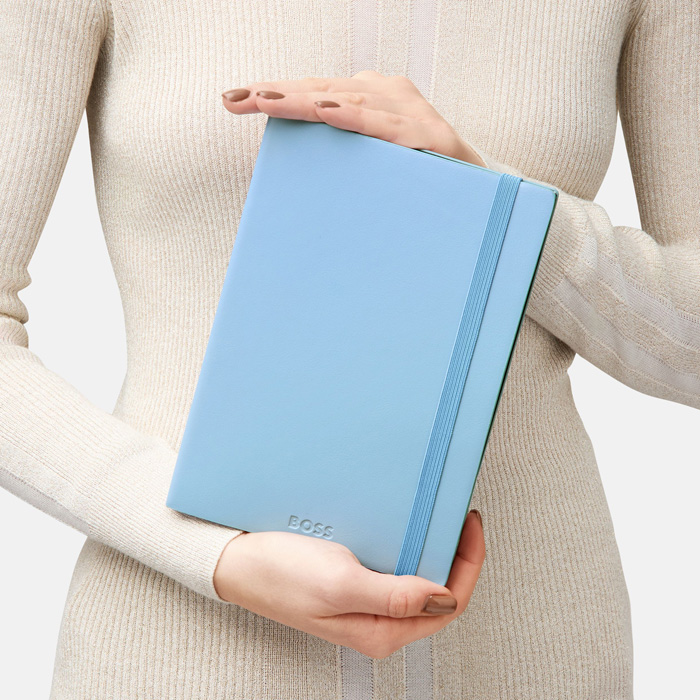 Блокнот А5 Pastel Classic Light Blue Lined, голубой