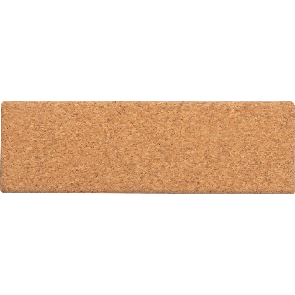 Металлическая шариковая ручка с пробковым покрытием