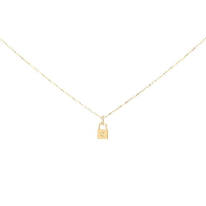Ожерелье Violette Gold, нержавеющая сталь