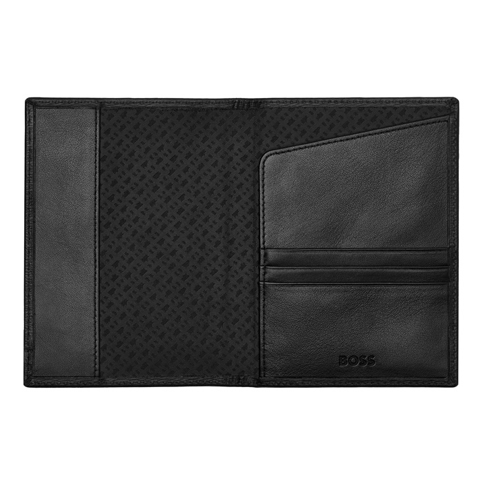 Обложка для паспорта Iconic Black, чёрный