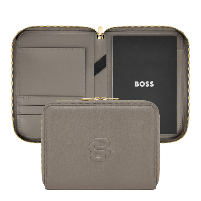 Папка формата А5 Signature Lady Taupe, пастельный серый