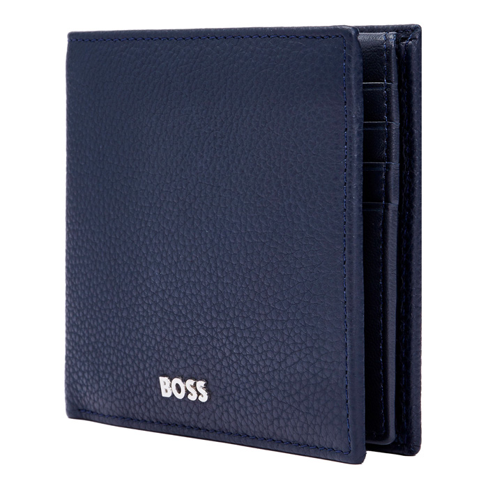 Кошелек Classic Grained Navy, тёмно-синий