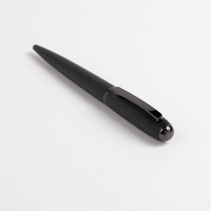 Ручка шариковая Contour Brushed Black, чёрный