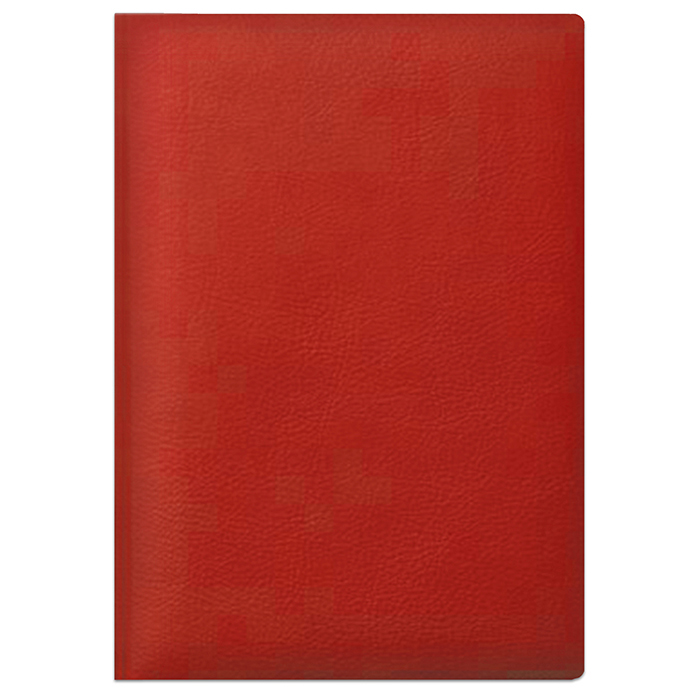 Ежедневник датированный V52 14,5x20,5 см  PORTOFINO FLEX красный без среза