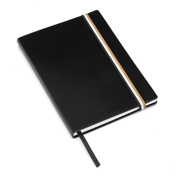 Блокнот А5 Iconic Black Agenda, чёрный