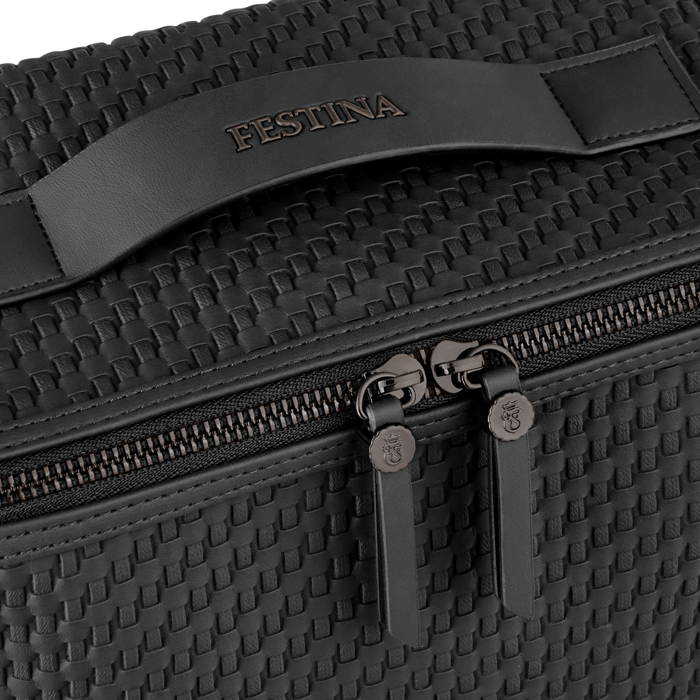 Дорожный несессер Interlace Black, чёрный