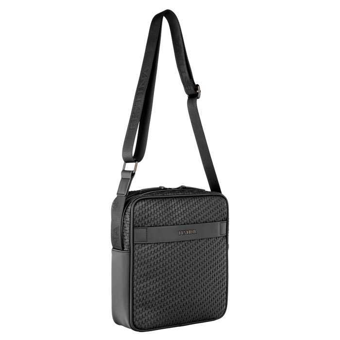 Сумка репортера Interlace Black, чёрный