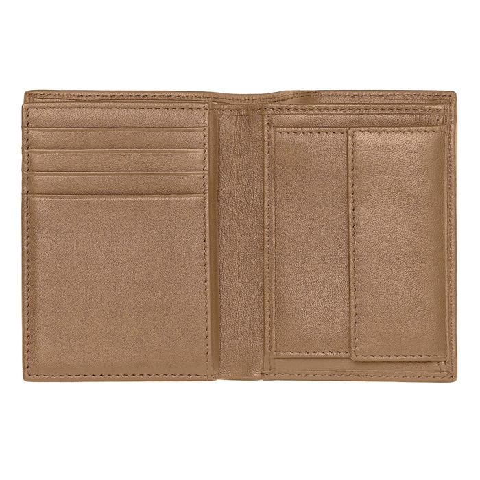 Футляр для кредитных карт Classic Grained Camel, пастельный коричневый