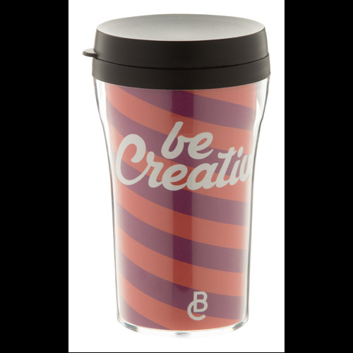 Пластмассовая термокружка 250 мл