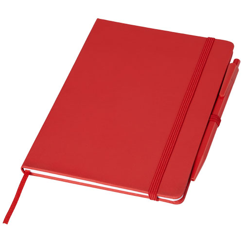 Блокнот Prime среднего размера с ручкой, Bullet