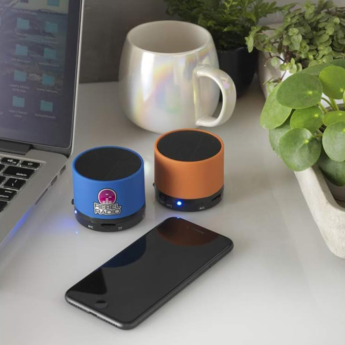 Беспроводная Bluetooth-колонка Bullet, серый