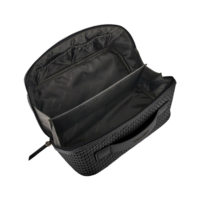 Дорожный несессер Interlace Black, чёрный