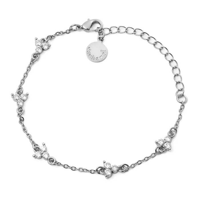 Браслет Ambre Silver, латунь