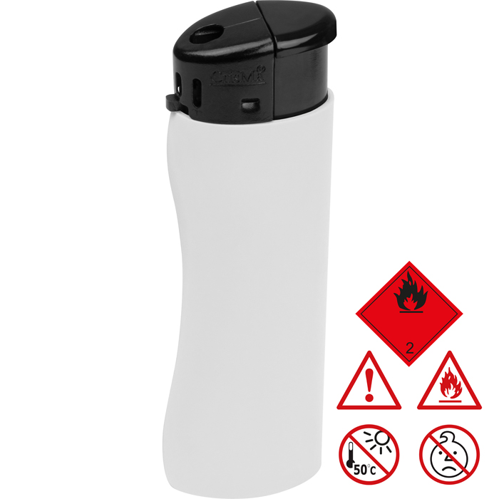 Зажигалка пьезо многоразовая, CrisMa