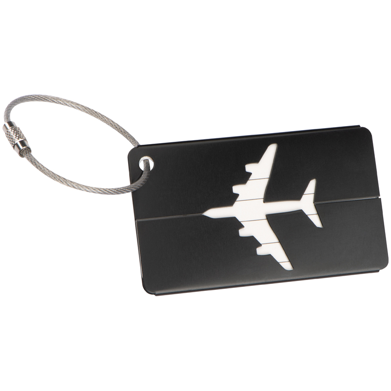 Алюминиевая багажная бирка