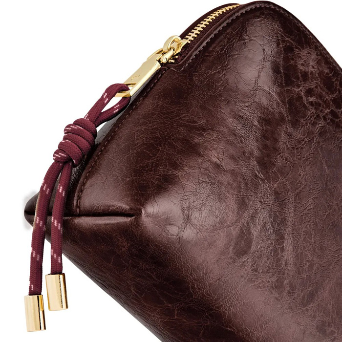 Маленький дорожный несессер Philomène Burgundy