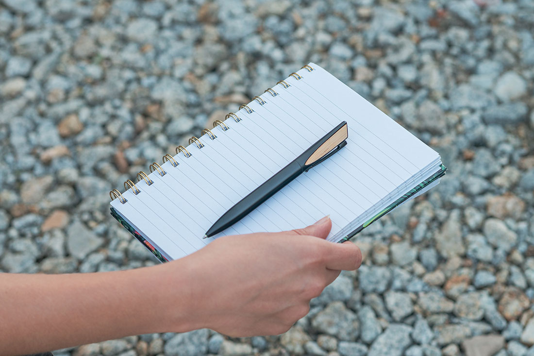 Металлическая ручка с деталями из бамбука, Macma