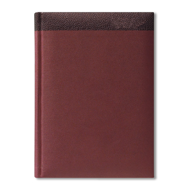 Ежедневник датированный V52 14,5x20,5 см NISIDA бордовый золотой срез