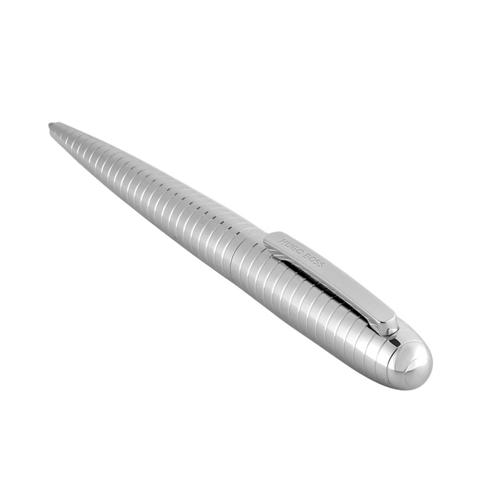 Ручка шариковая Contour Soft Bauhaus Chrome, пастельный серый