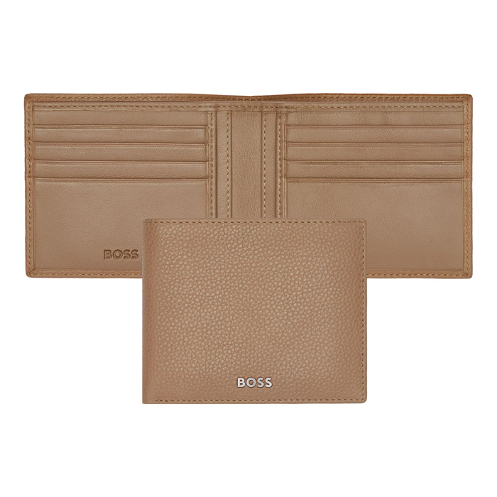 Кошелек Classic Grained Camel, пастельный коричневый