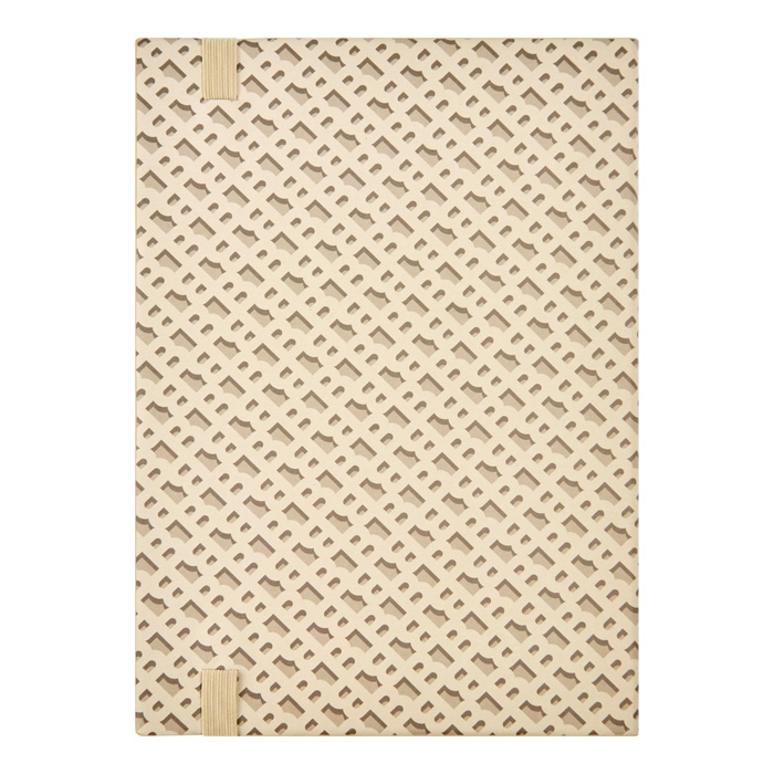 Блокнот А5 Monogram Cream Lined, светло-бежевый