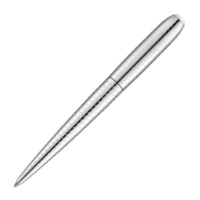 Ручка шариковая Contour Soft Bauhaus Chrome, пастельный серый