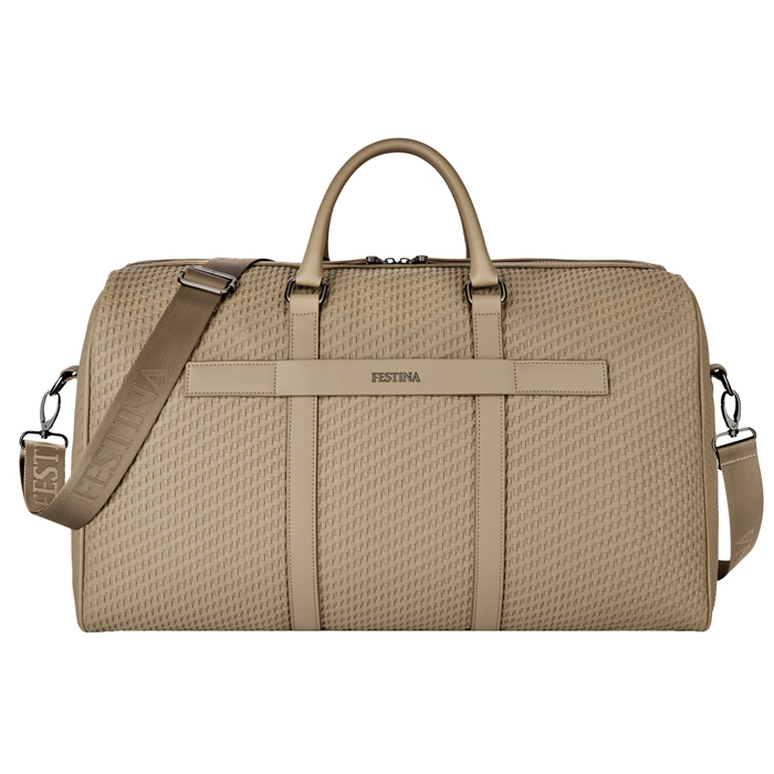 Дорожная сумка Interlace Taupe, бежевый