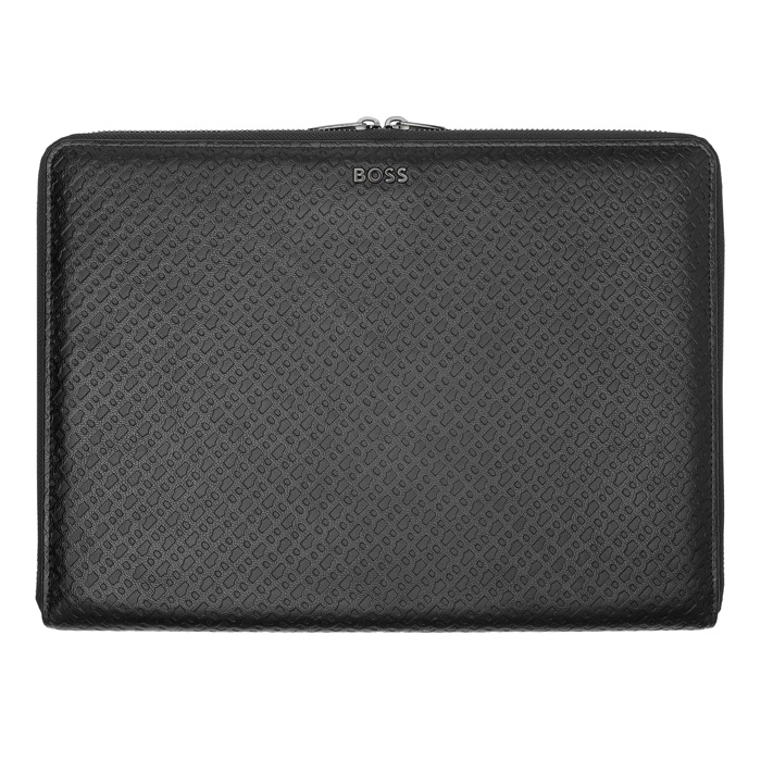 Папка формата А4 Monogram Zipped Black, чёрный