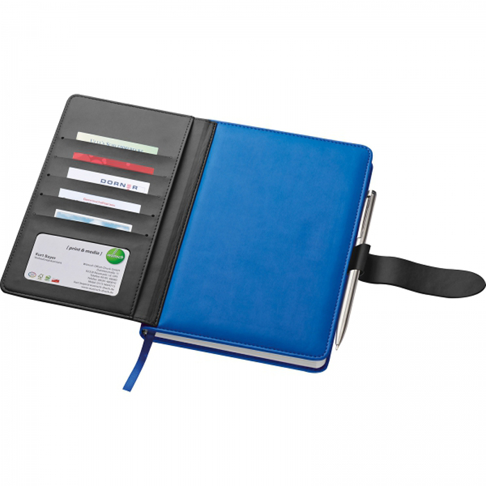 Блокнот А5 с визитницей, Масmа