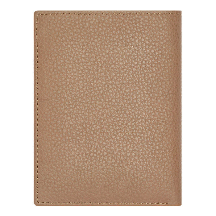 Футляр для кредитных карт Classic Grained Camel, пастельный коричневый