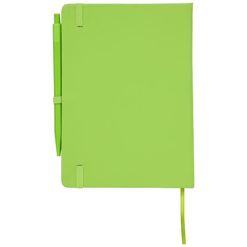 Блокнот Prime среднего размера с ручкой, Bullet