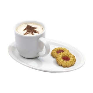 Набор чайный из 2 кружек с блюдцами, фарфор