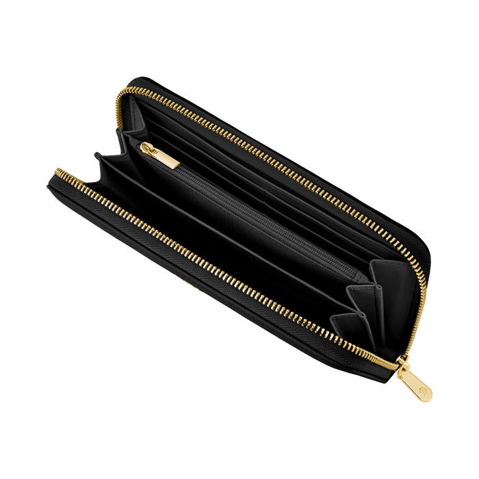 Дорожный кошелек Signature Lady Black, чёрный