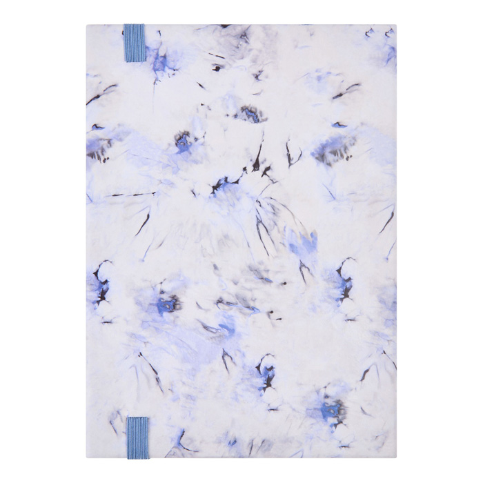 Блокнот А5 Tie-dye Flower Violet Lined, пастельный фиолетовый