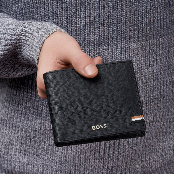 Кошелек для мелочи Iconic Black, Hugo Boss