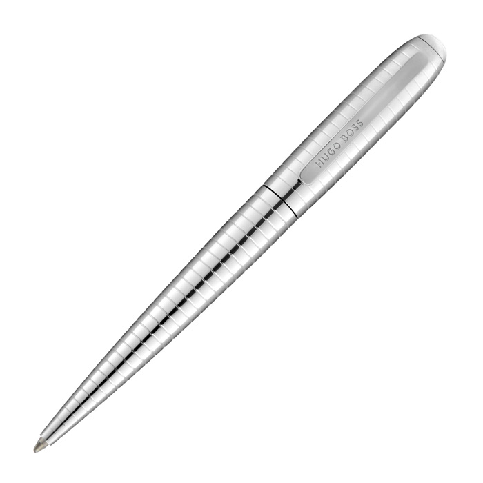 Ручка шариковая Contour Soft Bauhaus Chrome, пастельный серый
