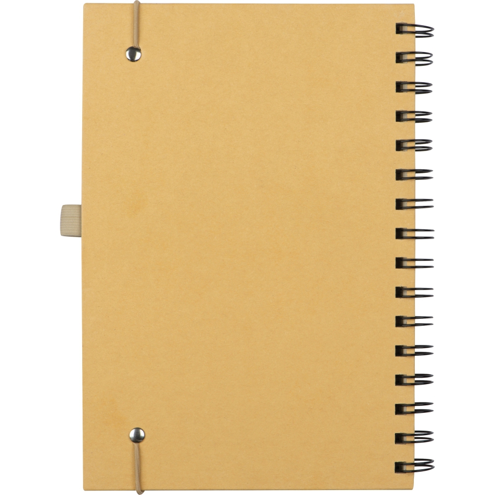 Картонный блокнот