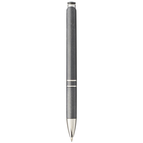Шариковая кнопочная ручка Moneta из АБС-пластика и пшеничной соломы