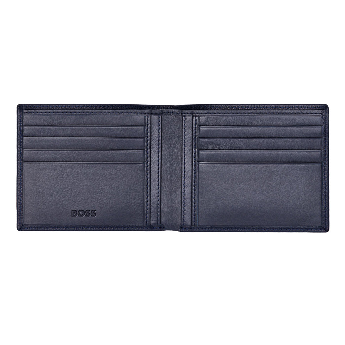 Кошелек Classic Grained Navy, тёмно-синий