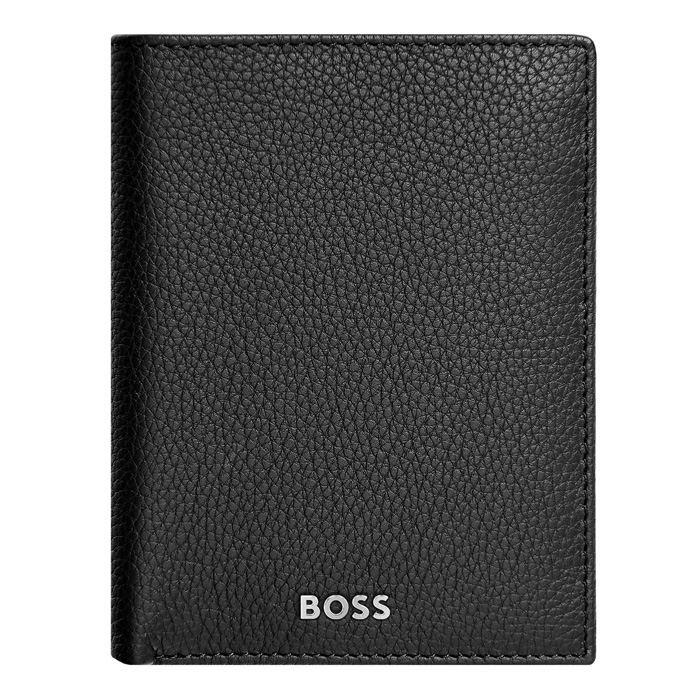 Кошелек Classic Grained Black, чёрный
