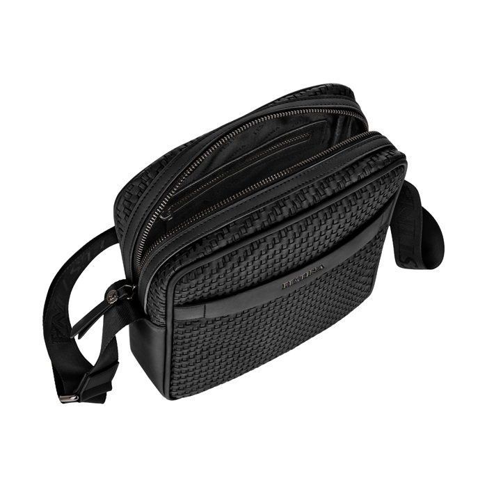 Сумка репортера Interlace Black, чёрный