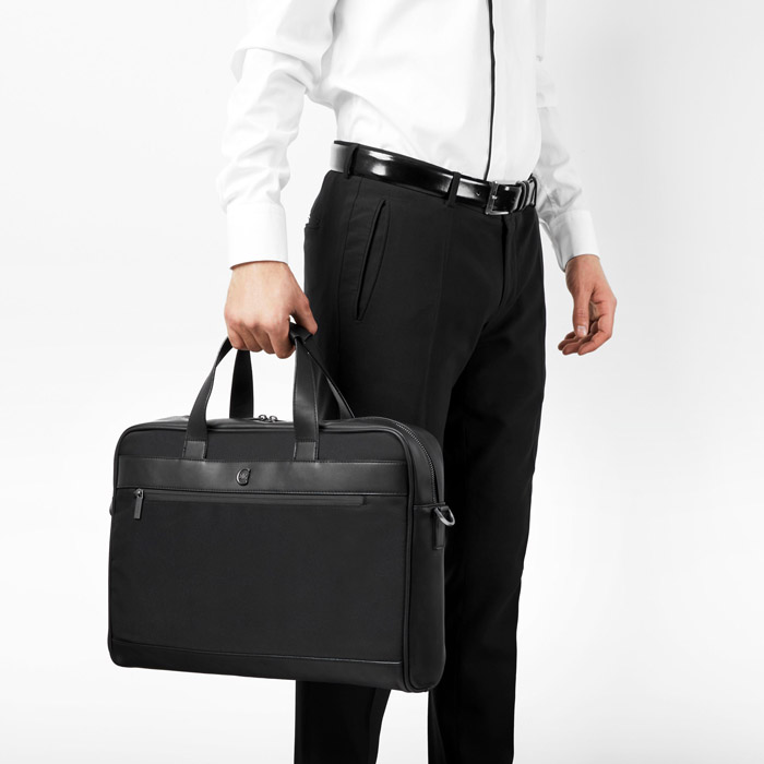 Сумка для документов Bond Black, Cerruti 1881
